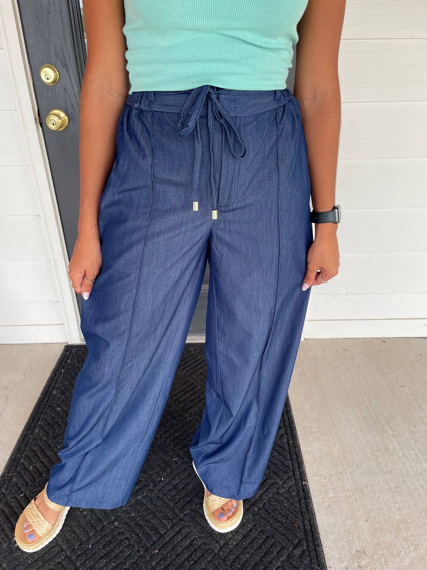 Daniela Dark Denim Pants