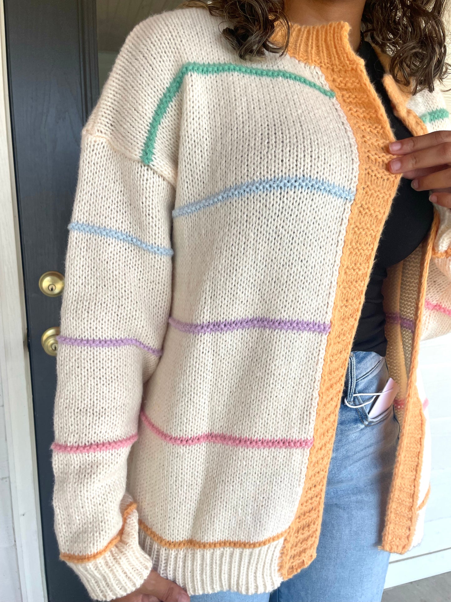 Savannah Striped Cardigan