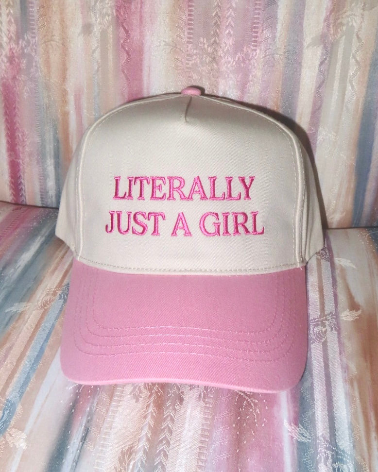 Literally Just a Girl Hat