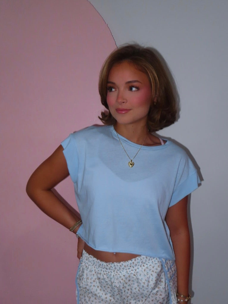 Callie Cutout Back Layering Tee
