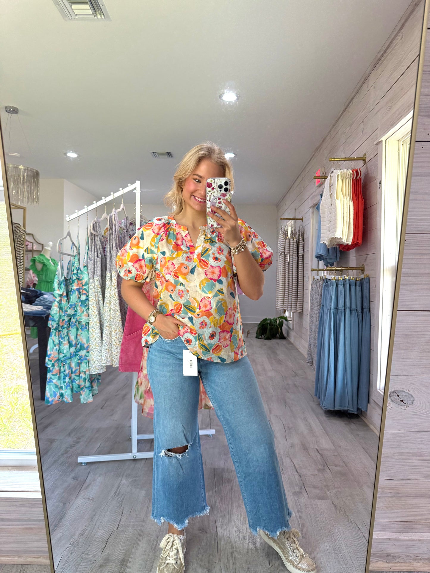 Lexi Floral Top