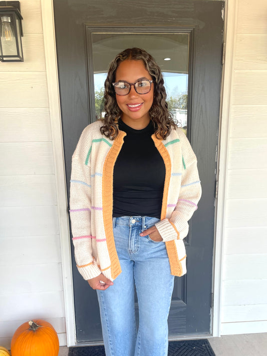 Savannah Striped Cardigan