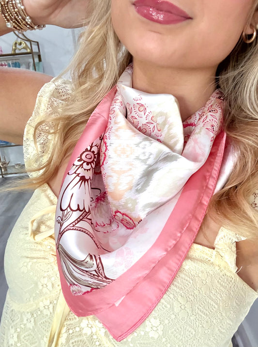 Pink Scarf