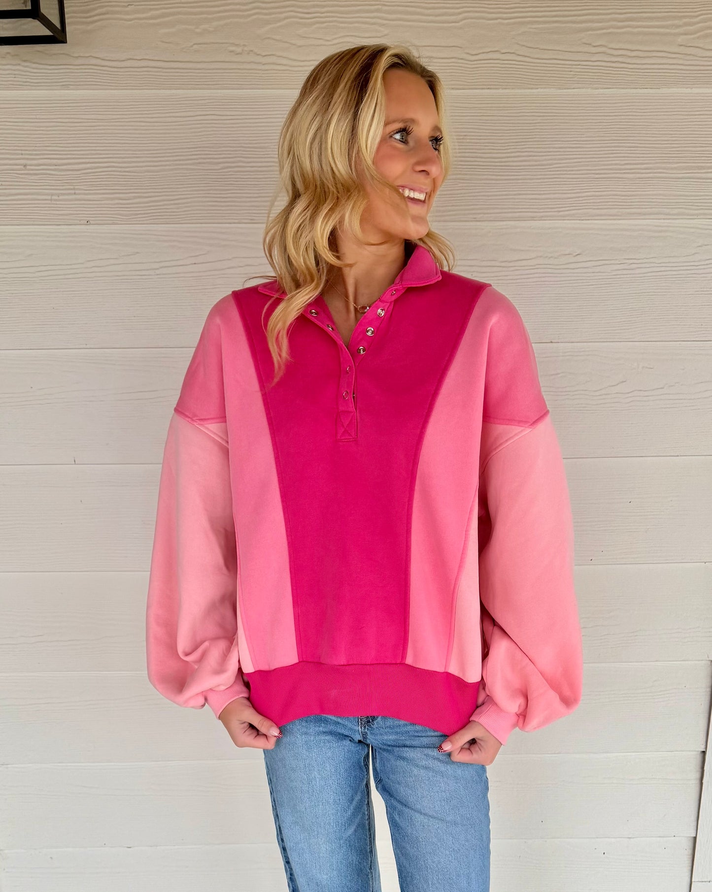 Emma Color-Block Sweatshirt
