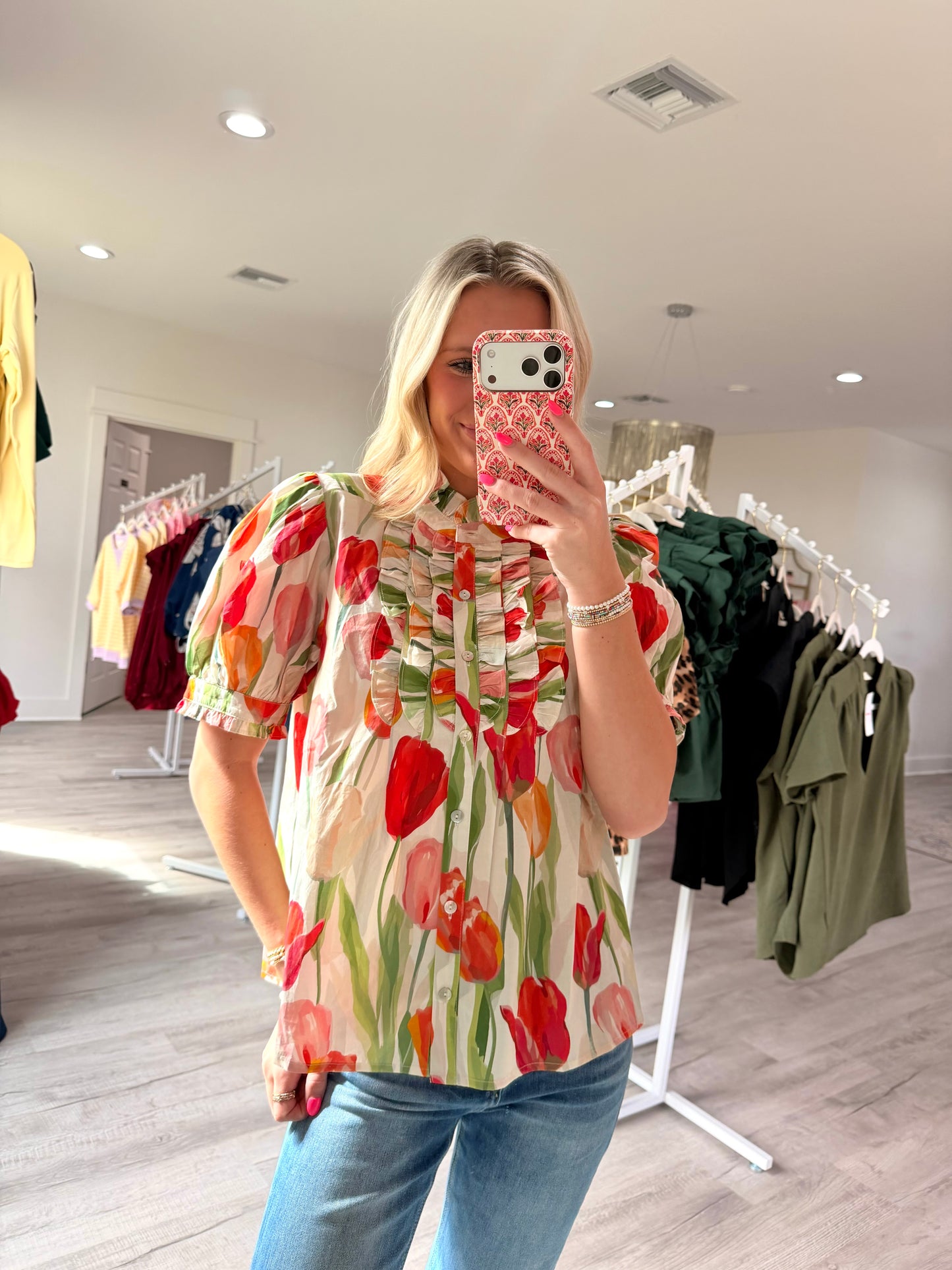 Fleur Floral Top