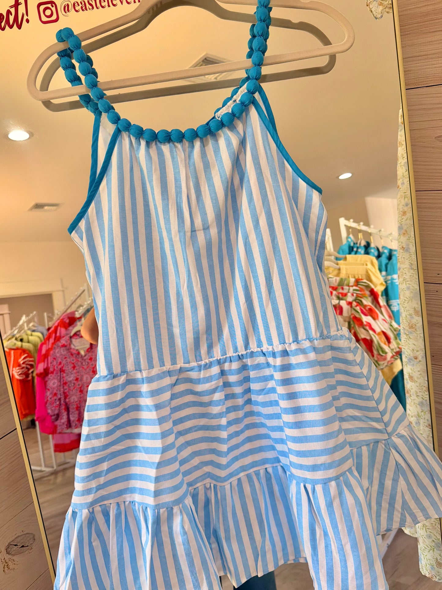 Sunny Stripe Mini Dress