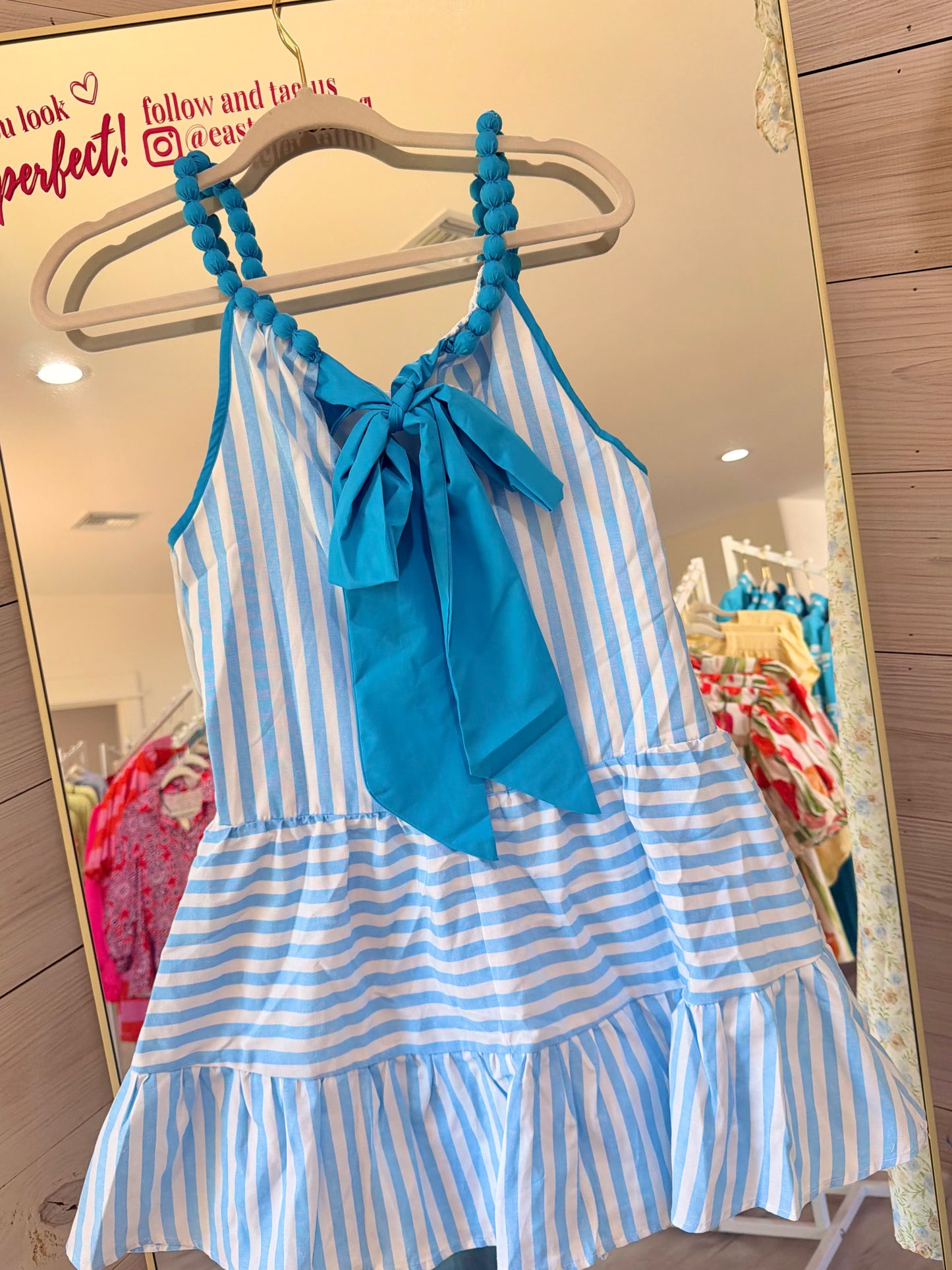 Sunny Stripe Mini Dress