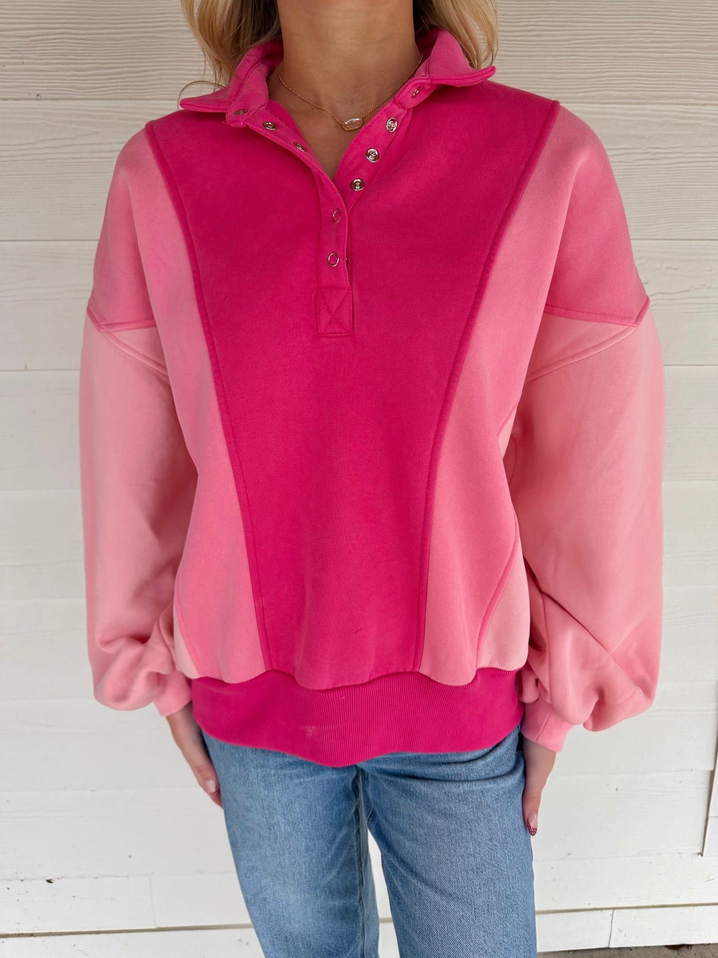 Emma Color-Block Sweatshirt