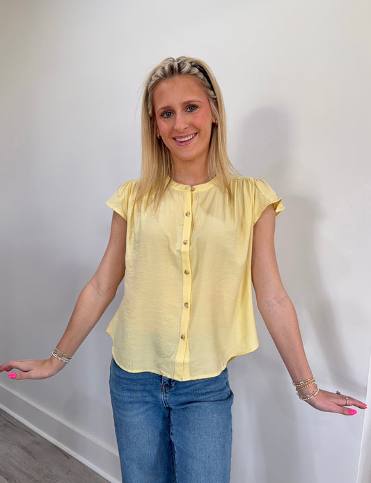Butter Button-Down Top