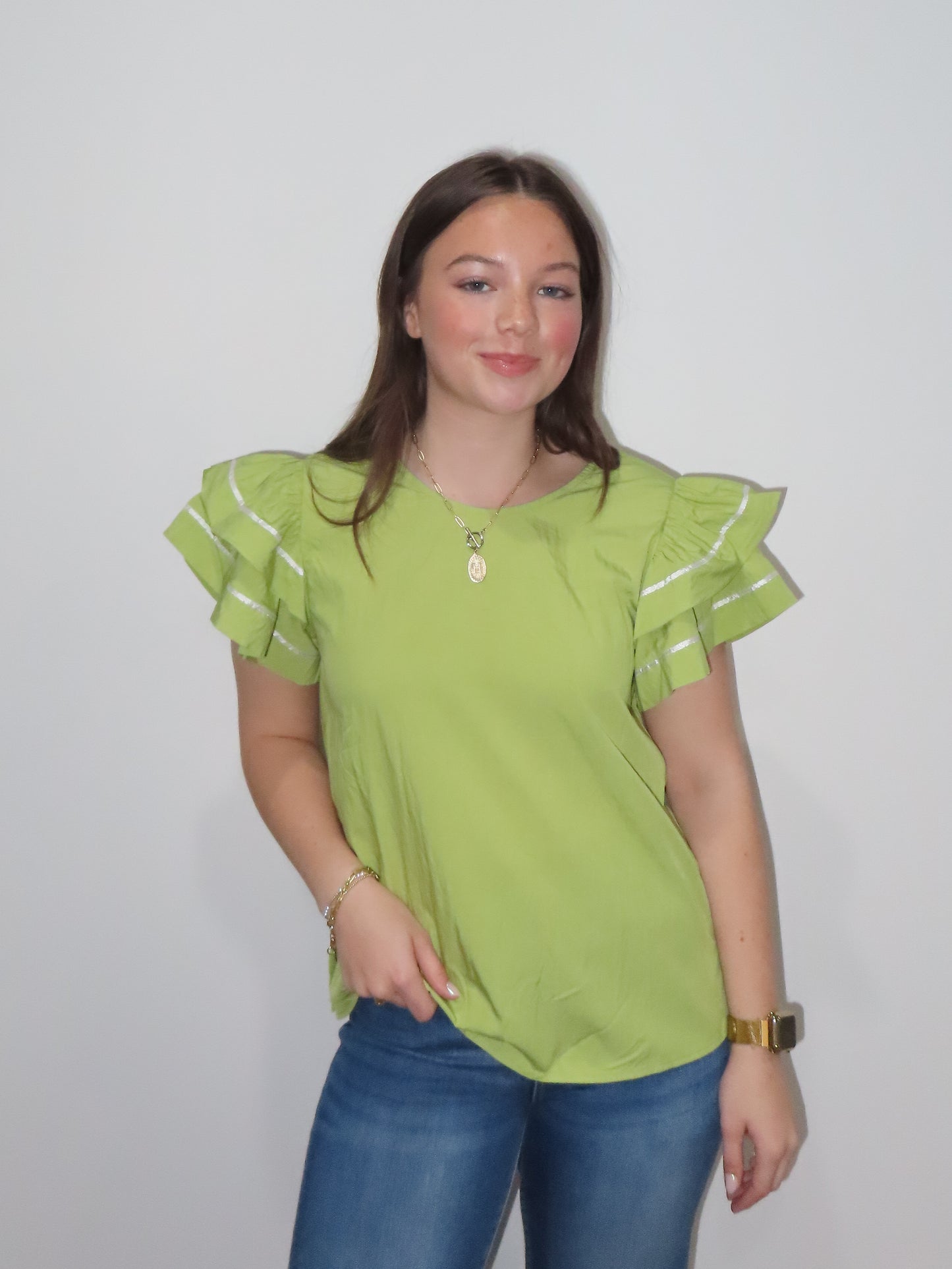 Gabry Green Top