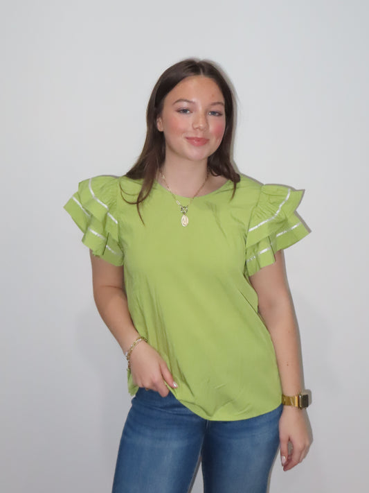 Gabry Green Top