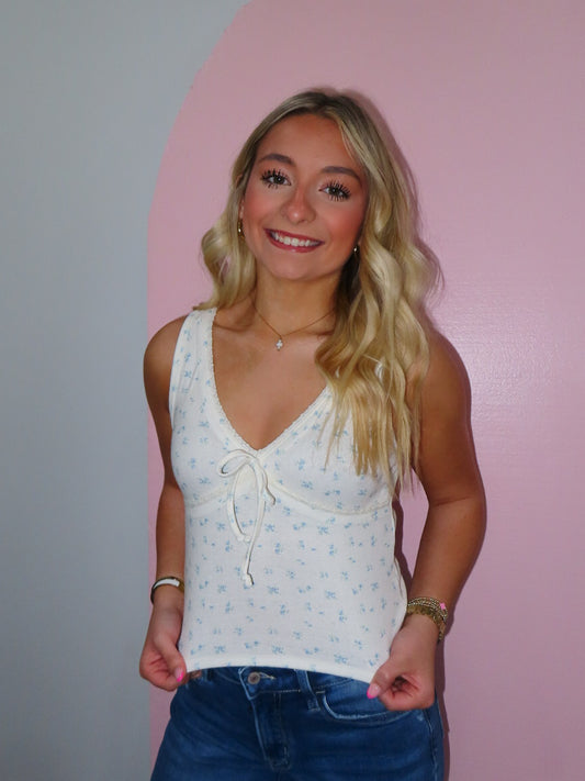 Katie Floral Top