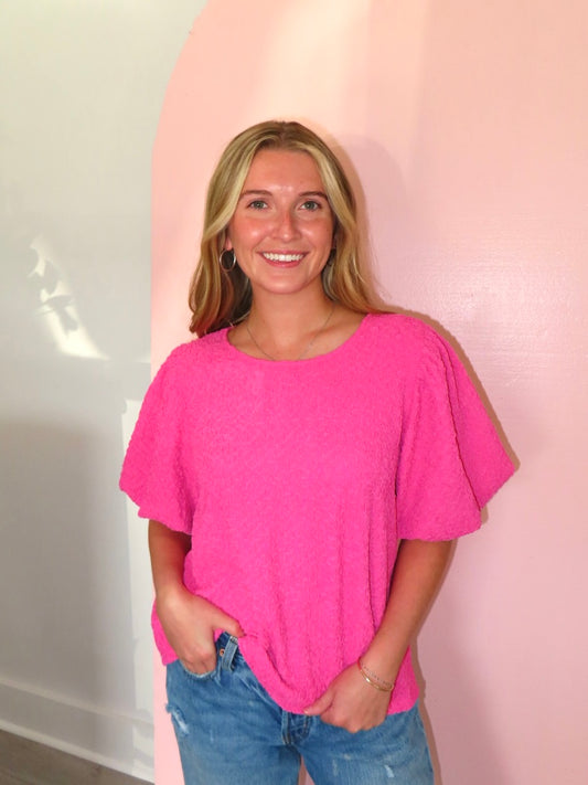 Olivia Pink Top