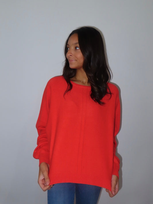 Rayne Orange Sweater