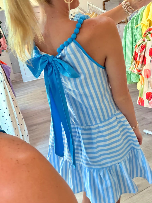 Sunny Stripe Mini Dress